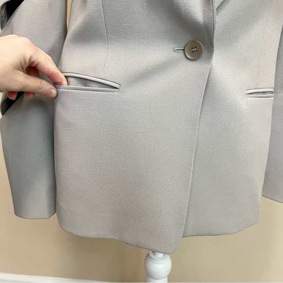 BCBGMAXAZRIA Brent Blazer - Silver Dove - Cutout Sleeves - Picture 5 of 14